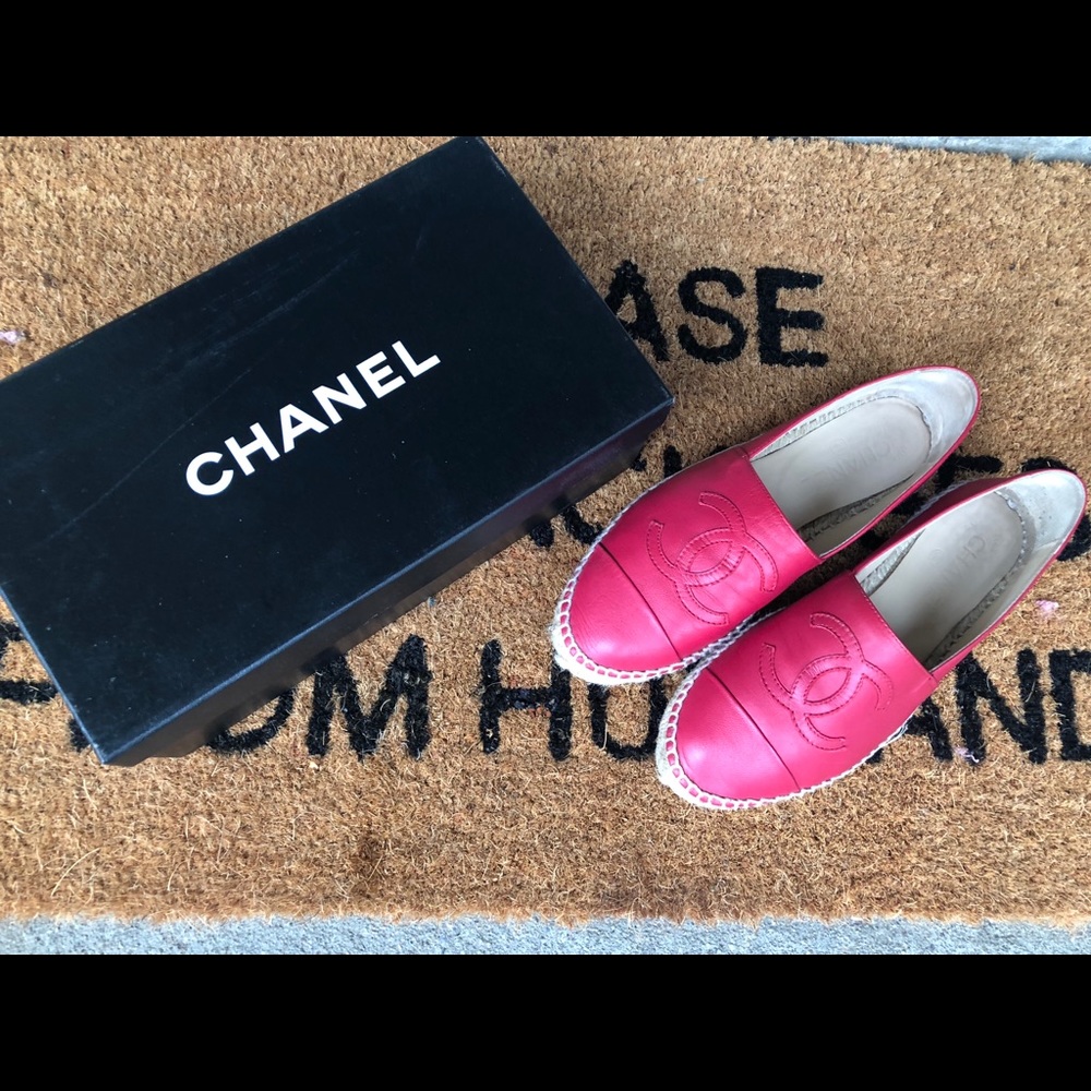 Authentic Chanel Espadrilles